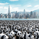 Illustration for article titled 1,600 panda bears invade Hong Kong in terrifying cute overload